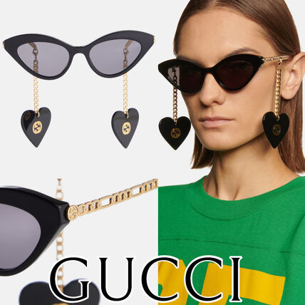 キャットアイ GUCCI(グッチ) サングラス(レディース) - ブランド通販の