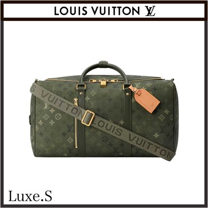 グリーン（緑）系 Louis Vuitton(ルイヴィトン) ボストンバッグ(メンズ