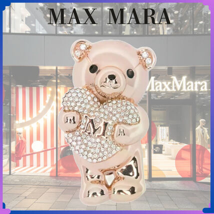 テディベア Max Mara(マックスマーラ) ブローチ・コサージュ