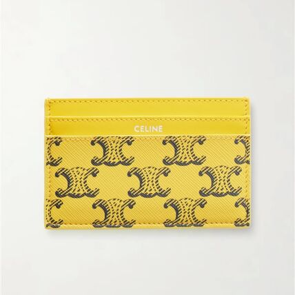 イエロー（黄色）系 CELINE(セリーヌ) カードケース・名刺入れ(メンズ