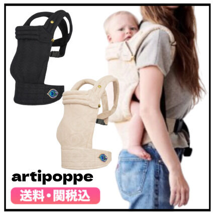 ブラック（黒）系 artipoppe(アーティポッペ) 抱っこ紐・スリング