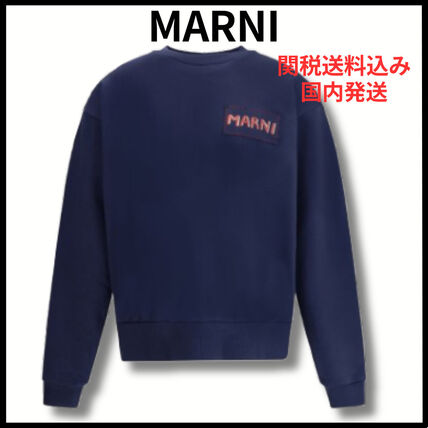 デザイナーズ ネイビー（紺）系 MARNI(マルニ) スウェット・トレーナー