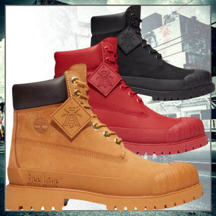 レッド（赤）系 Timberland 6 INCH BOOTS(ティンバーランド シックス