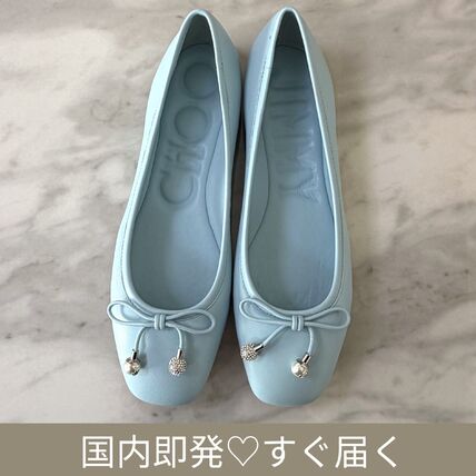 パール Jimmy Choo(ジミーチュウ) フラットシューズ(レディース
