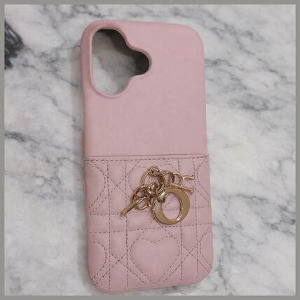 ピンク系 Dior LADY DIOR(ディオール レディ ディオール) iPhone