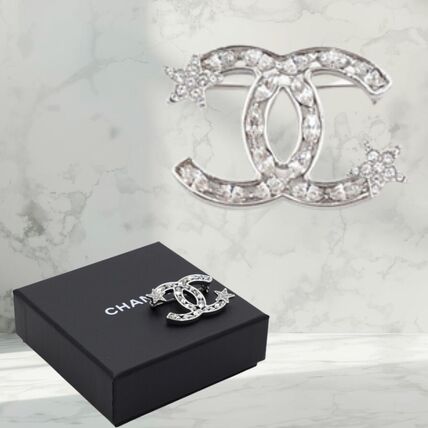 ブローチ シルバー（銀色）系 CHANEL(シャネル) アクセサリー