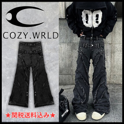 フレアデニム COZY WORLDWIDE(コージーワールドワイド) パンツ