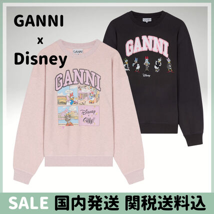 ピンク系 Ganni(ガニー) スウェット・トレーナー(レディース