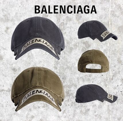 グリーン（緑）系 ヨーロッパ BALENCIAGA(バレンシアガ) キャップ
