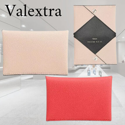 Oggi ピンク系 Valextra(ヴァレクストラ) カードケース・名刺入れ