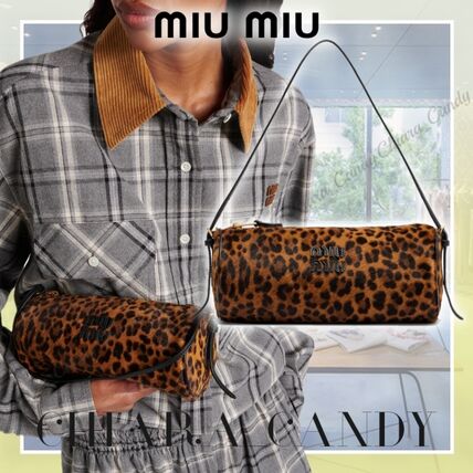 レオパード（ヒョウ柄） MiuMiu(ミュウミュウ) ショルダーバッグ