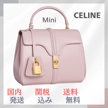 ピンク系 CELINE 16(セリーヌ セーズ) ハンドバッグ(レディース