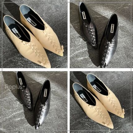 ポインテッドトゥ Jil Sander(ジルサンダー) フラットシューズ