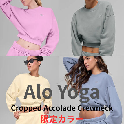 ピンク系 ALO Yoga(アロー) スウェット・トレーナー(レディース