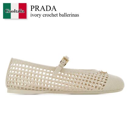 PRADA(プラダ) バレエシューズ(レディース) - ブランド通販のBUYMA