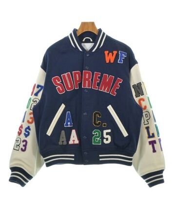 ブルー（青）系 Supreme(シュプリーム) スタジャン(メンズ) - ブランド