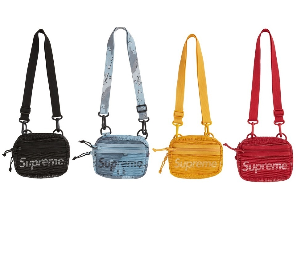 SUPREME シュプリーム☆SS20メッシュロゴショルダーバッグ (Supreme