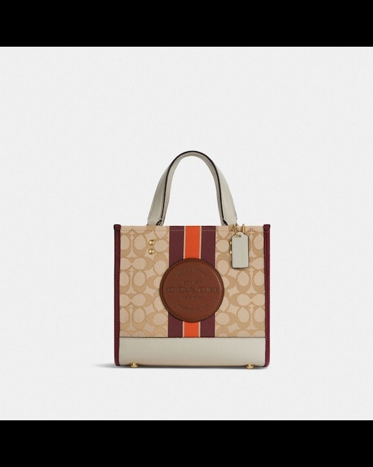 COACH] デンプシー トート 22 シグネチャー (Coach/ハンドバッグ