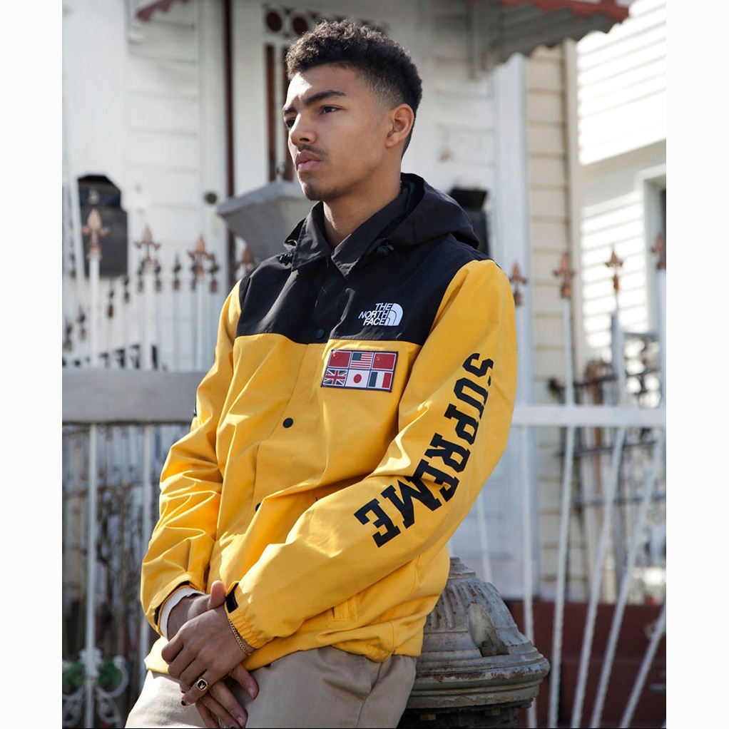 Supreme The North Face Expedition Coaches Jacket Yellow (Supreme