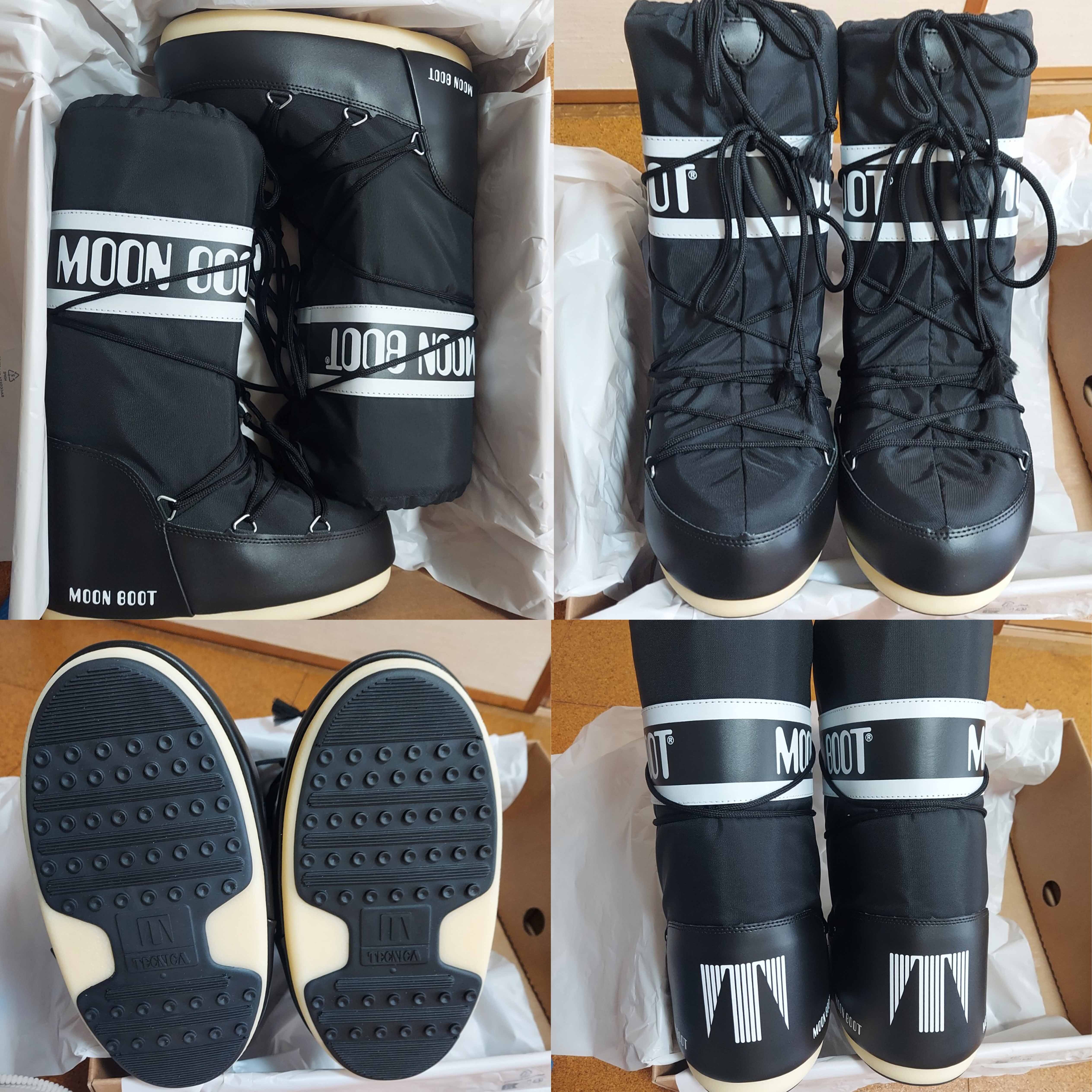 関税送料込】MOON BOOT アイコン ナイロン スノーブーツ (MOON BOOT