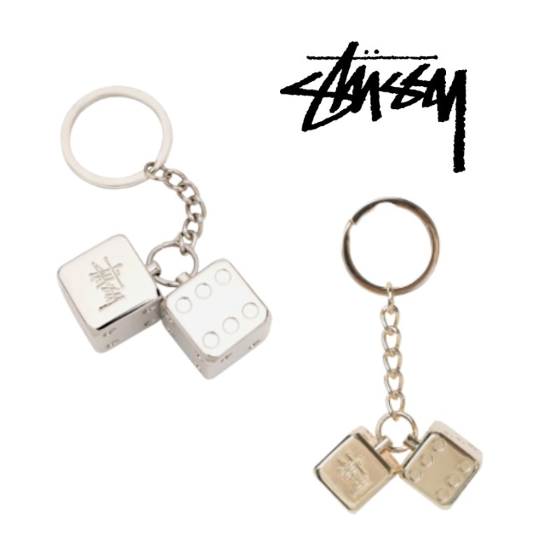 STUSSY】Stussy Metal Dice Key Chain (STUSSY/キーケース・キーリング