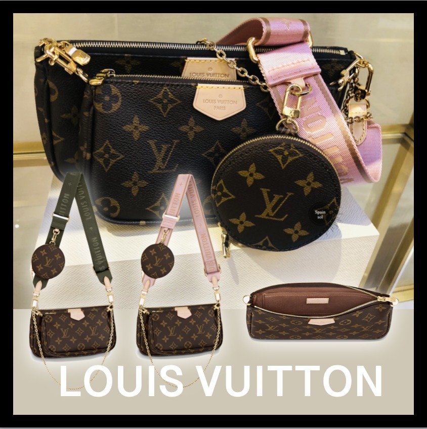 2色展開【Louis Vuitton】ミュルティ ポシェット アクセソワール