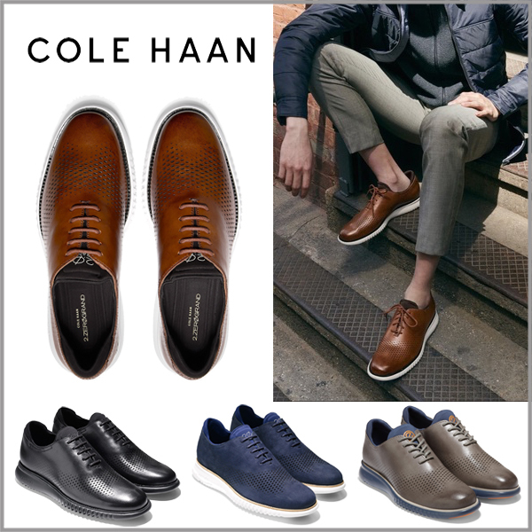 Cole Haan】関税なし♪ZEROGRAND Lined Laser Wingtip Oxford (Cole