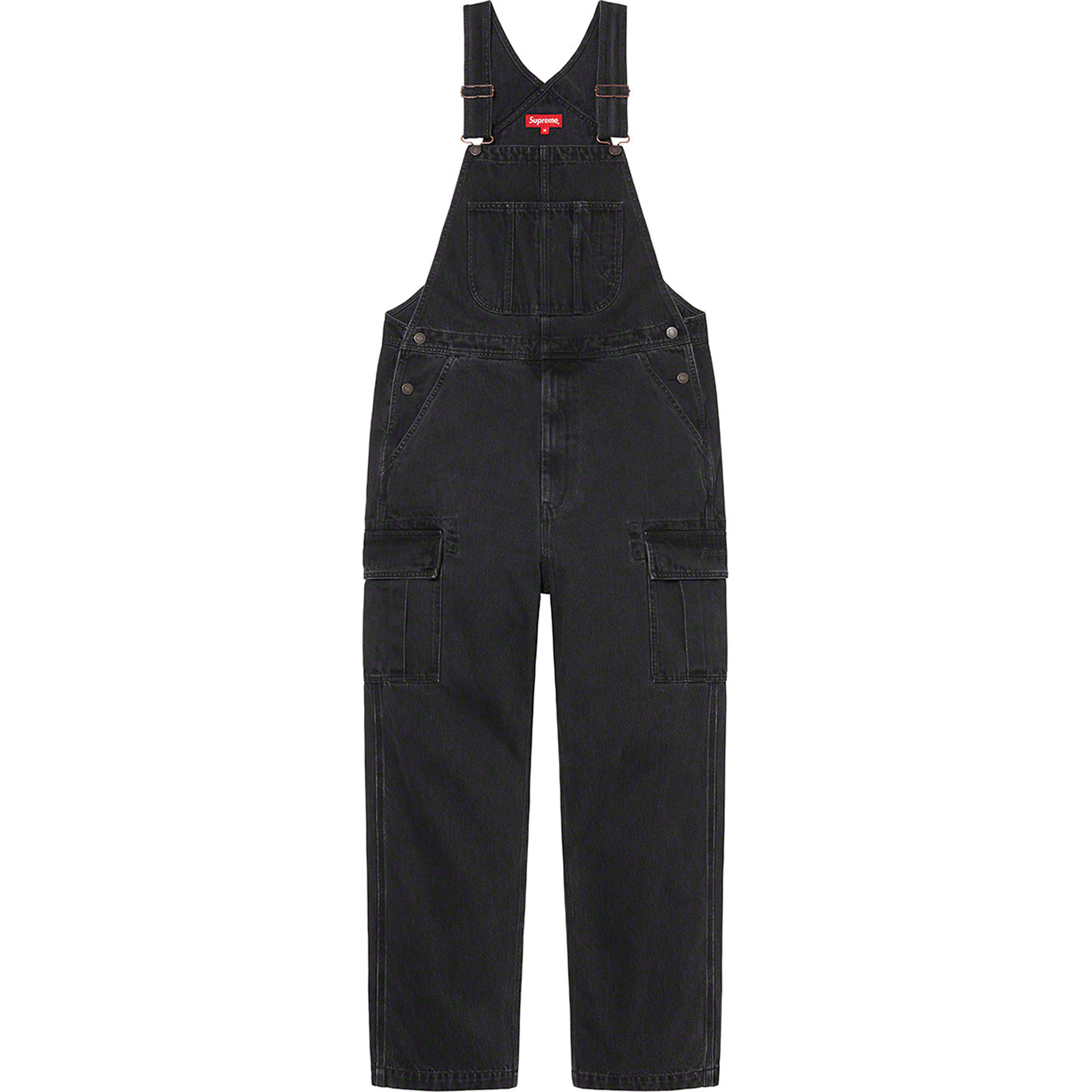 FW22 Supreme Cargo Denim Overalls - デニム オーバーオール (Supreme