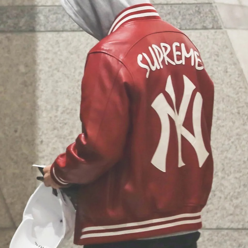 ☆Supreme×ヤンキースコラボ☆入手困難☆大人気☆スタジャン NY