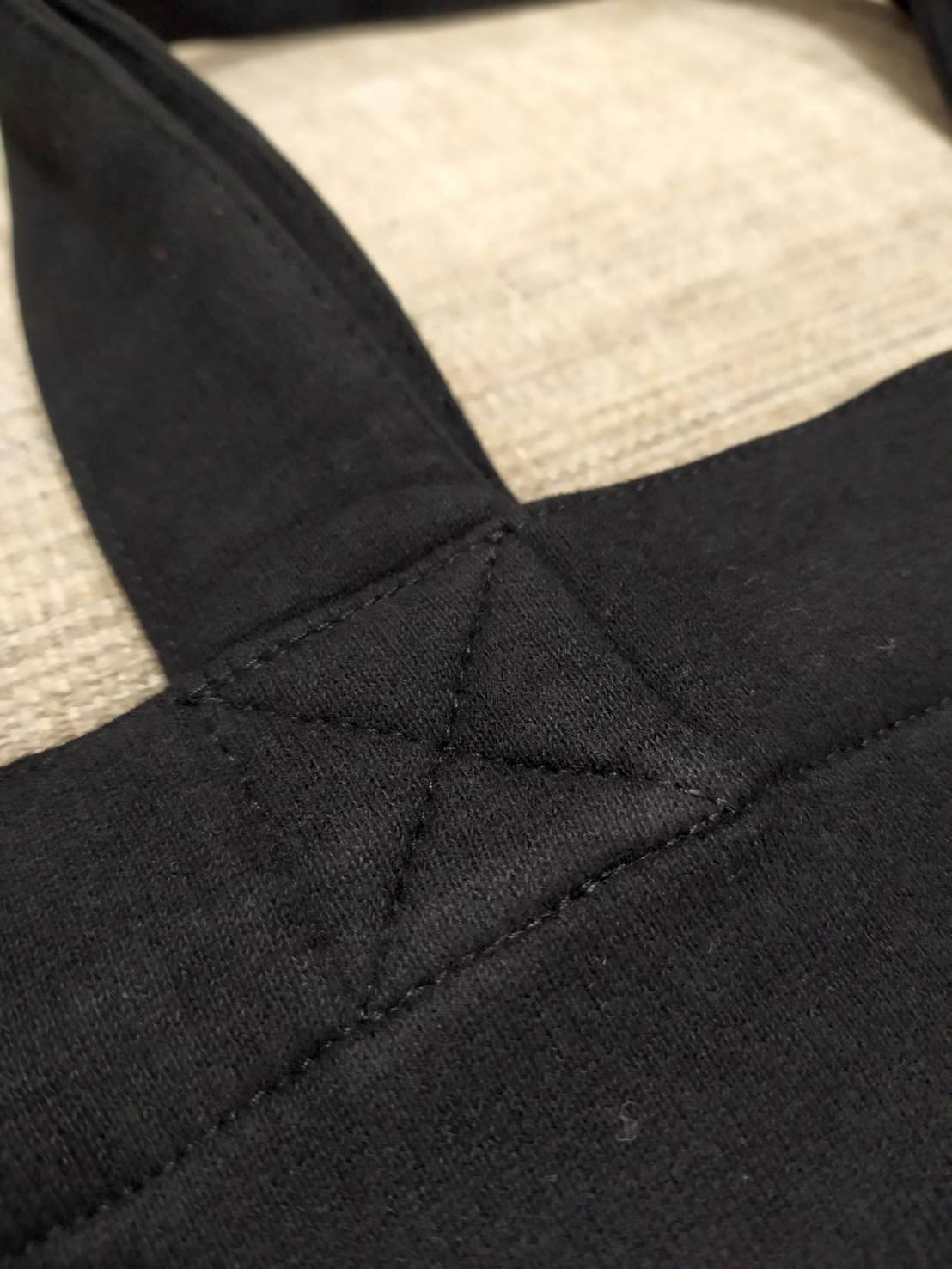 ☆Saint Laurent☆ サンローラン ロゴ フリース トートバッグ 黒