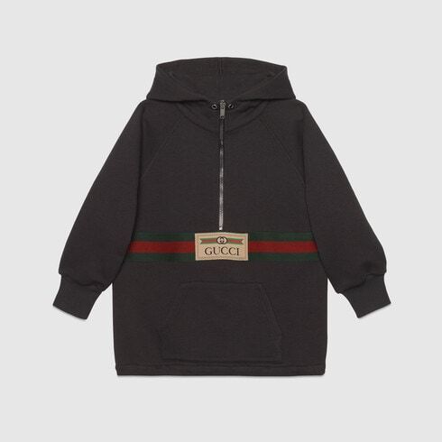 大人もOK♪】グッチ ハーフジップ パーカー ギフトにも (GUCCI/キッズ