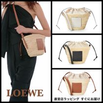 新作【国内即発】LOEWE ドローストリングバケットバッグ＊カゴ (LOEWE