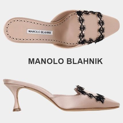 Manolo Blahnik(マノロブラニク) サンダル・ミュール(レディース