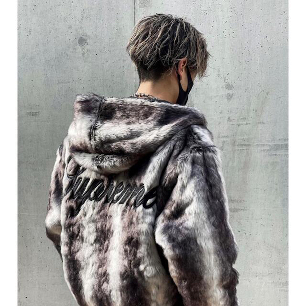 ☆キムタク着用モデル☆木村拓哉 フェイクファーフーディ FW2020