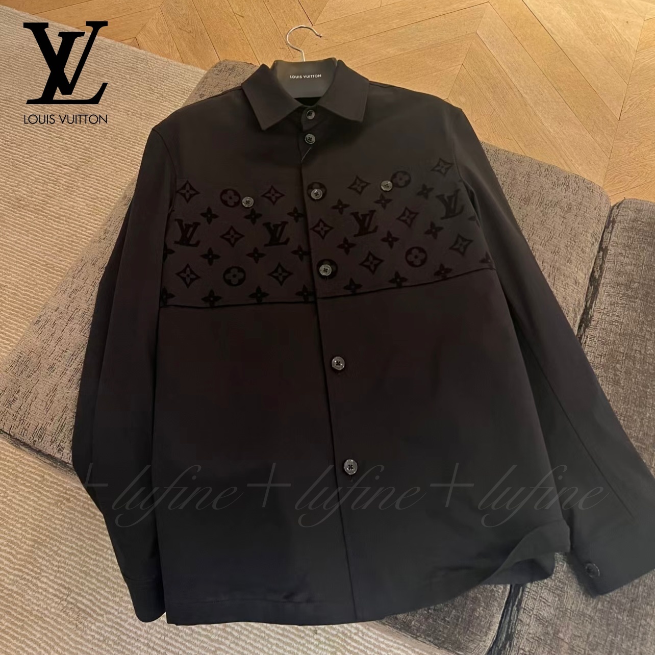 カジュアルからビジネスまで☆】ルイヴィトン シャツ 長袖 (Louis
