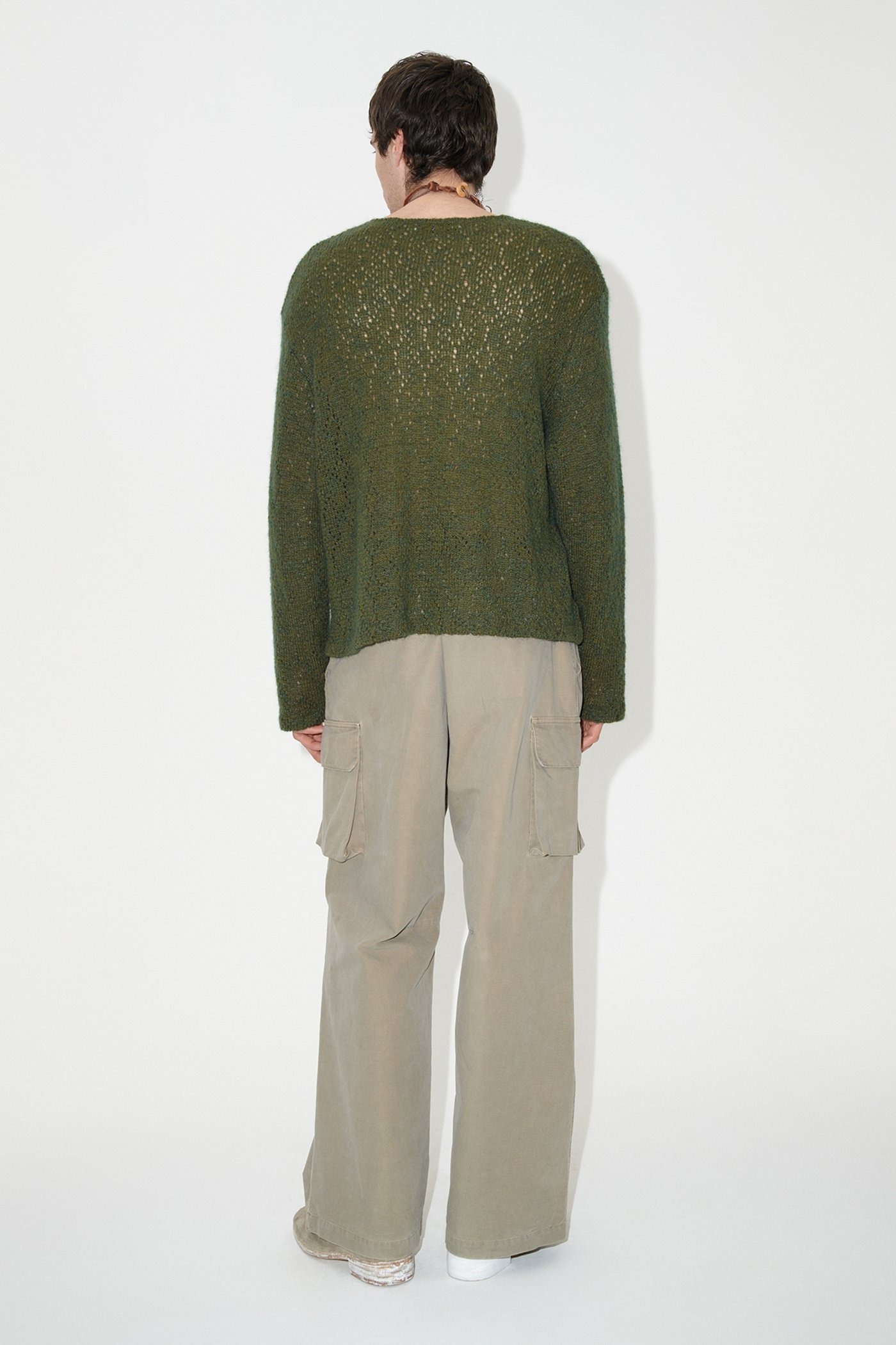 ☆OUR LEGACY☆ ダブル ロック U ネック Moor Green Crochet (OUR