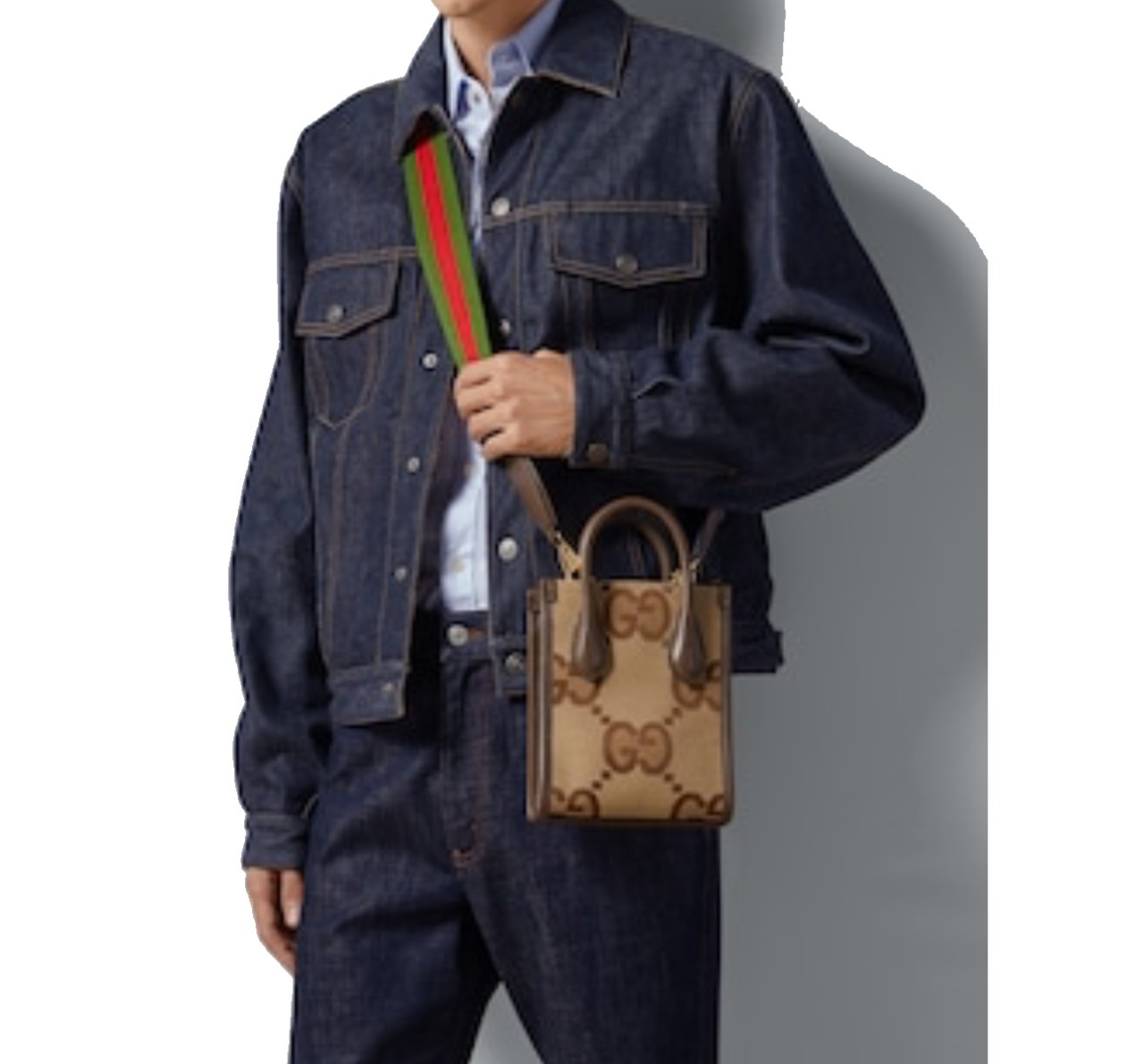 関税負担なし☆ GUCCIグッチ ジャンボGG ミニトートバッグ (GUCCI