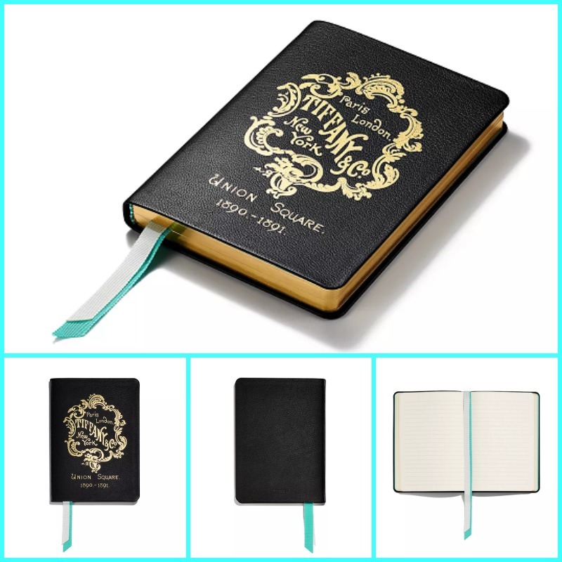 オシャレ☆プレゼントに☆【ティファニー】レザー ノートブック