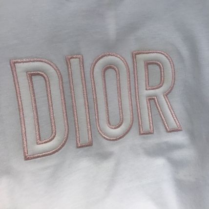 大人もOK♪【Dior】キッズサイズ ロゴ Tシャツ☆12-13A☆2色 (Dior