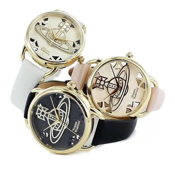 ヴィヴィアン ウエストウッド 時計 レディース レザー VV163BKBK