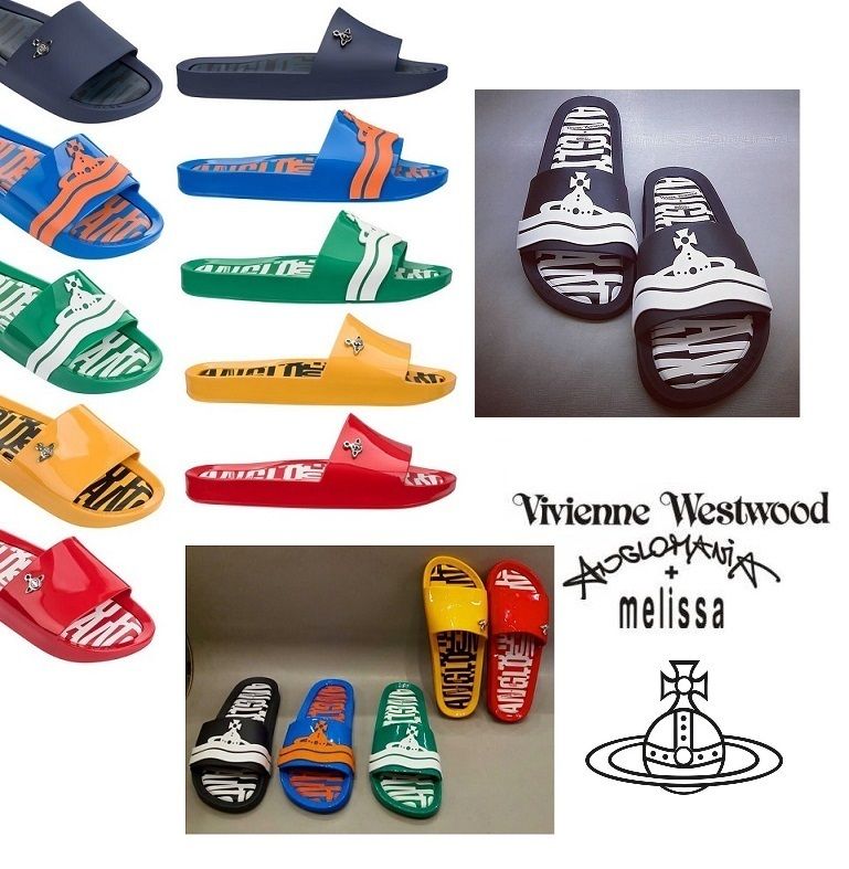 ◇2017NEW◇MAN Vivienne×Melissa Beach Slideスリッパサンダル