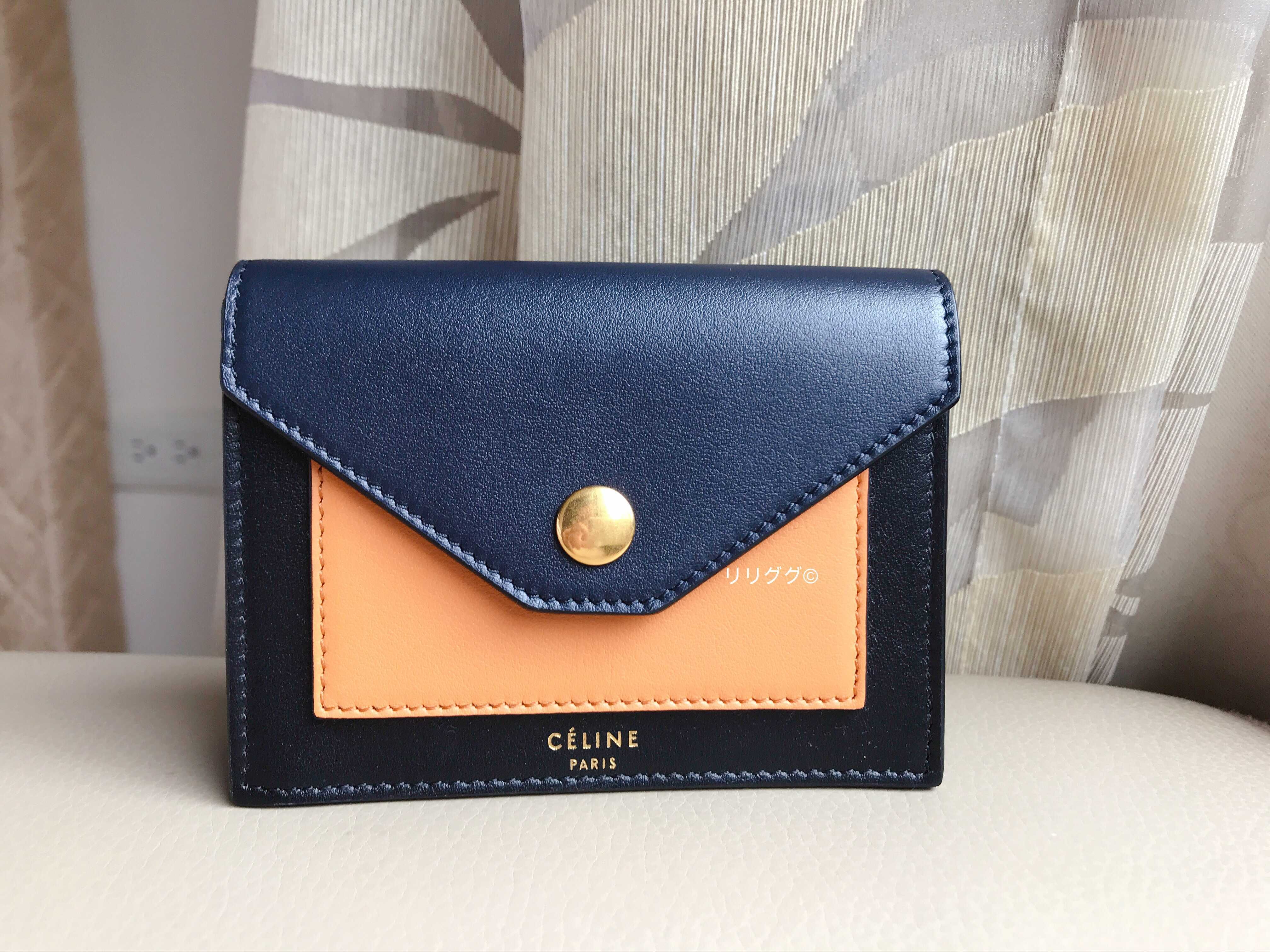 セリーヌ)ポケットトライフォールデッド☆カードホルダー☆ (CELINE