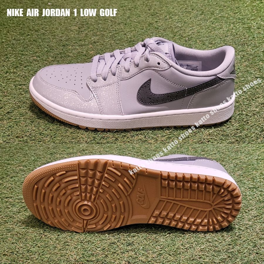 NIKE AIR JORDAN 1 LOW GOLF☆WOLF GREY/GUM (Nike/シューズ