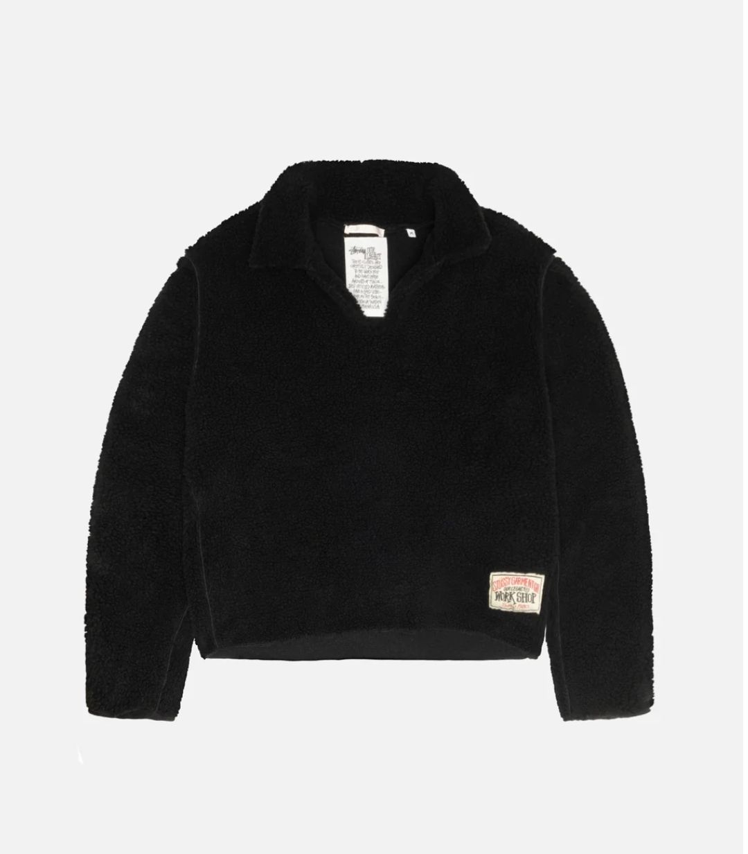 STUSSY × OUR LEGACY WORK SHOP RUNNER FLEECE PULLOVER (STUSSY