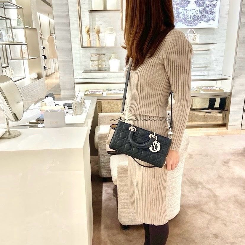 国内発【DIOR】Lady D-Joy バッグ ミディアム (Dior/ショルダーバッグ