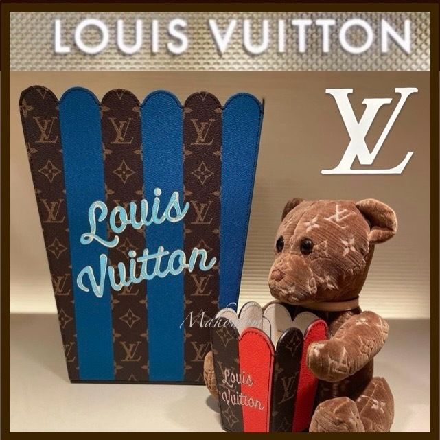 ルイヴィトン ☆小物入れにも♪ ポップコーン バスケットGM (Louis