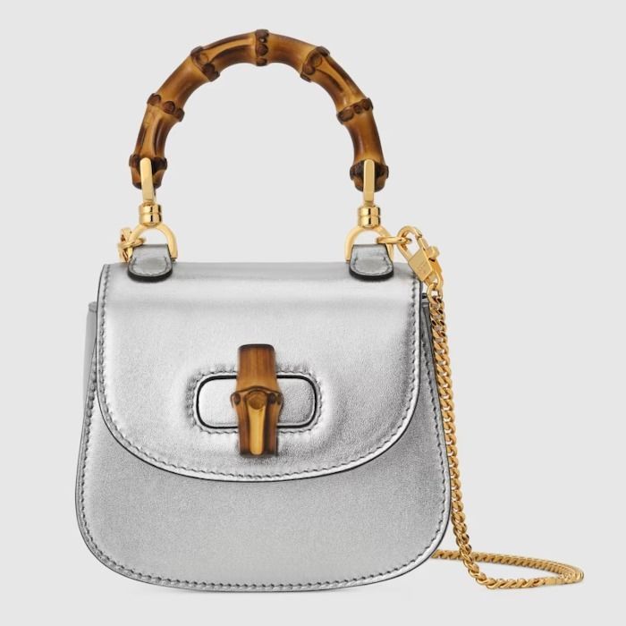 24新作 グッチ バンブー 1947 スーパーミニバッグ (GUCCI/ショルダー