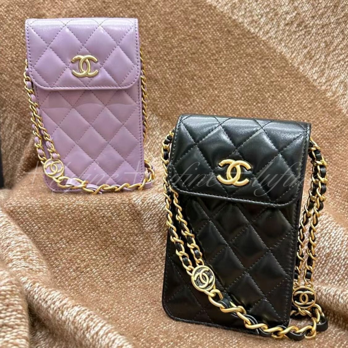 新作！】CHANEL/シャネル フラップ フォンケース 携帯入れ (CHANEL