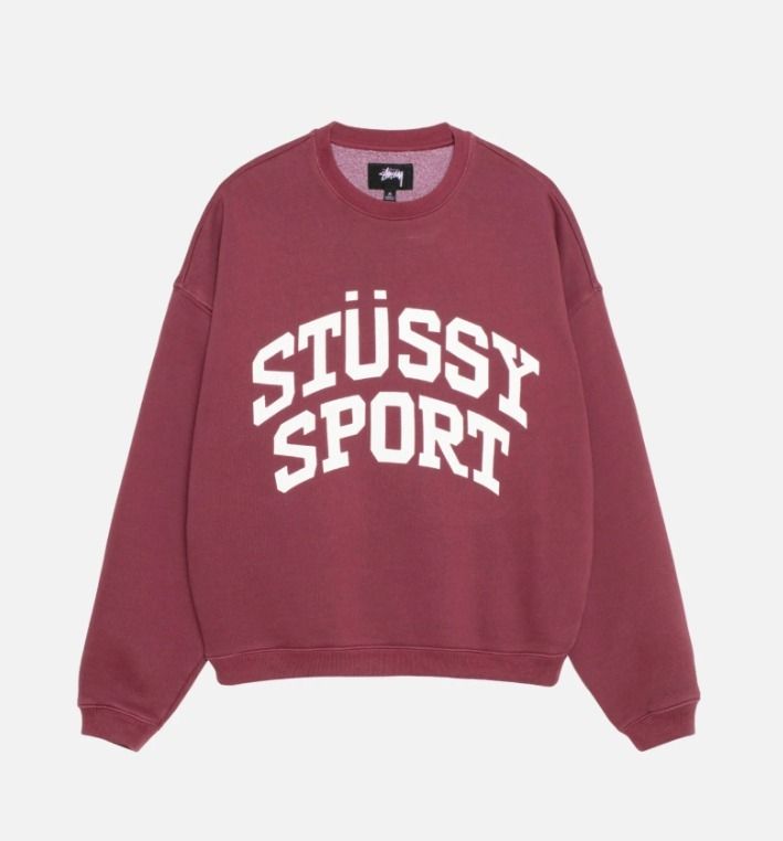 ☆関税込☆Stussy☆BIG CRACKLE SPORT CREW☆ (STUSSY/スウェット