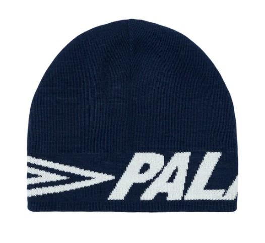 NAVY【在庫あり】PALACE UMBRO NEIN CUFF BEANIE (Palace Skateboards